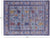 Blue 9' 1" X 12' 0" Heriz Serapi Hand-Knotted Wool Rug - Q15617