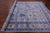 Blue 9' 1" X 12' 0" Heriz Serapi Hand-Knotted Wool Rug - Q15617