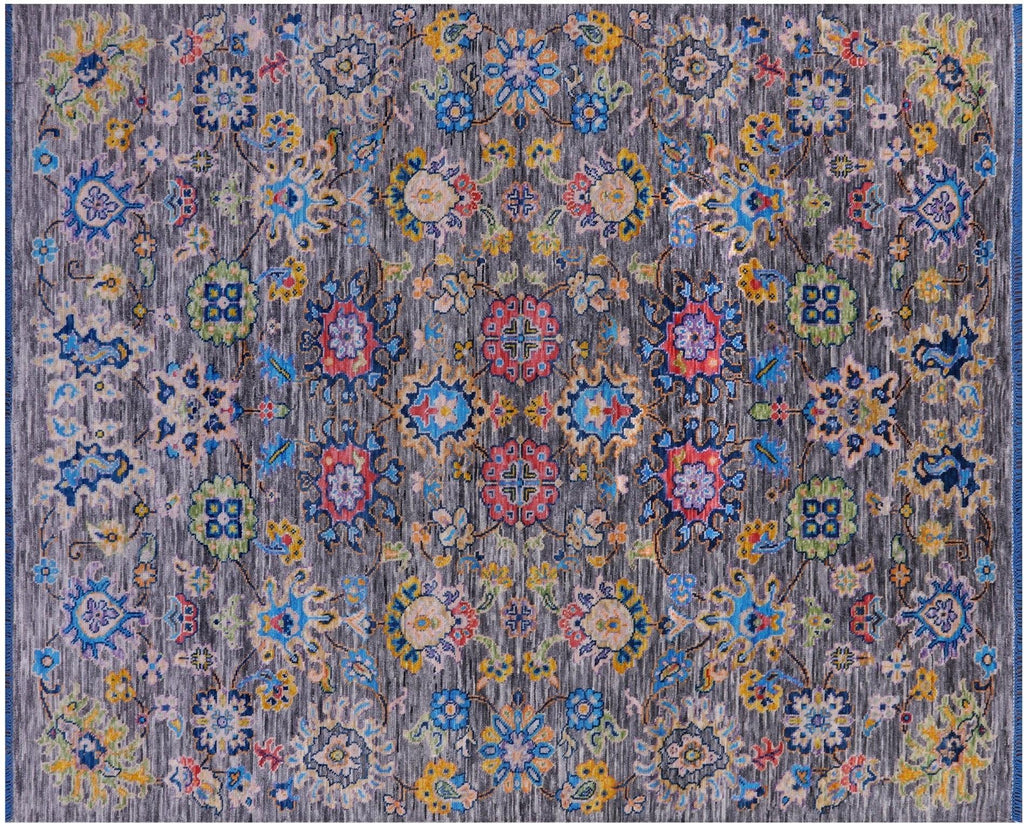 Turkish Oushak Handmade Wool Rug - Manhattan Rugs