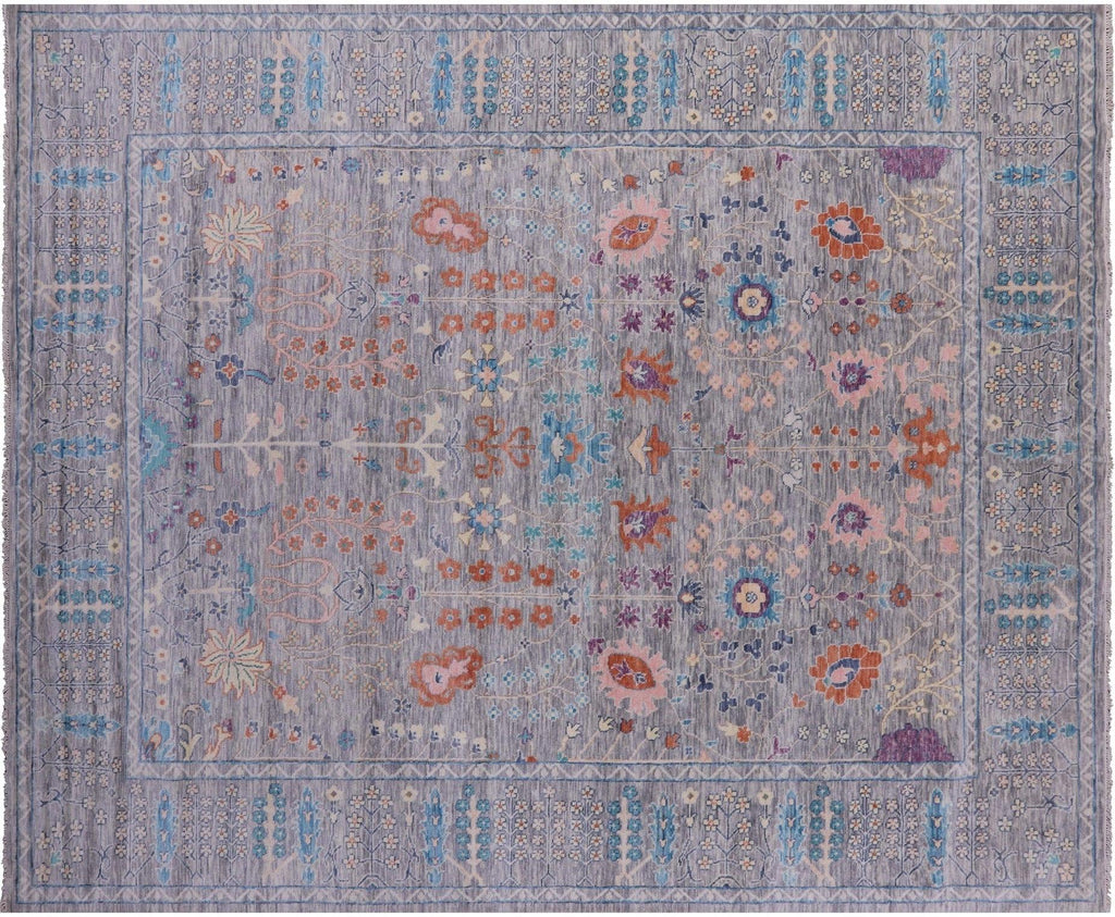 Turkish Oushak Hand-Knotted Wool Rug - Manhattan Rugs