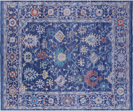 Hand Knotted Turkish Oushak Wool Rug - Manhattan Rugs