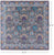 Square Handmade William Morris Wool Rug - Manhattan Rugs