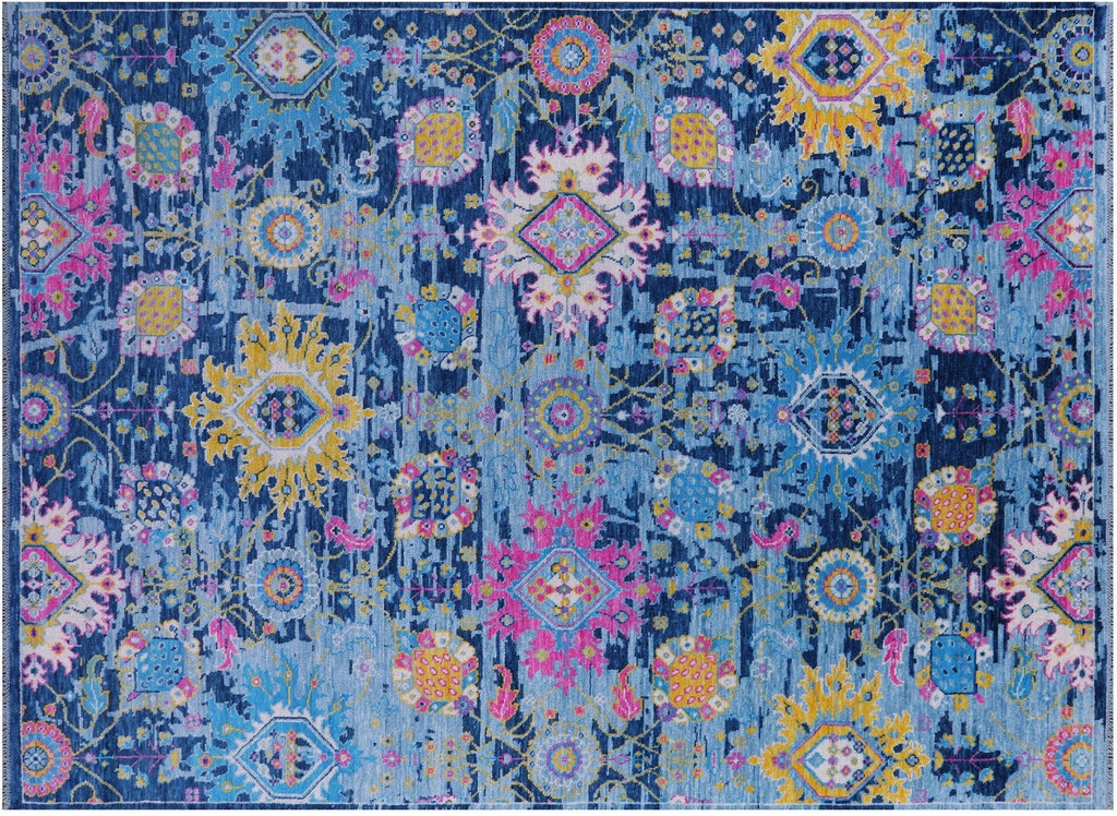 Handmade Turkish Oushak Wool Rug - Manhattan Rugs