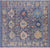 Square Hand-Knotted Turkish Oushak Wool Rug - Manhattan Rugs