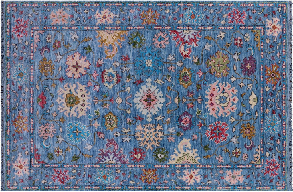 Handmade Turkish Oushak Wool Rug - Manhattan Rugs
