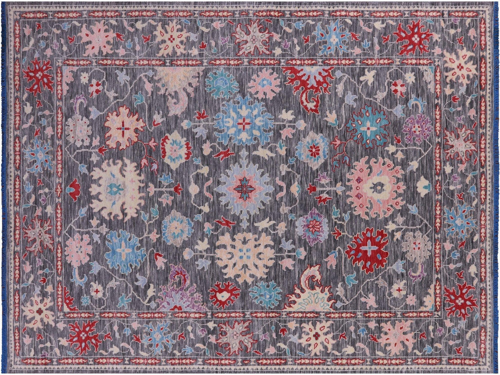 Turkish Oushak Handmade Wool Rug - Manhattan Rugs