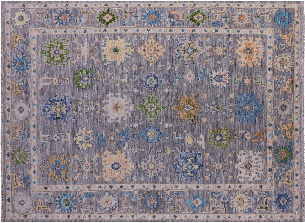 Turkish Oushak Hand-Knotted Rug - Manhattan Rugs