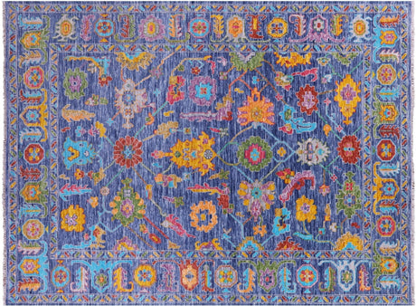 Turkish Oushak Hand Knotted Wool Rug - Manhattan Rugs