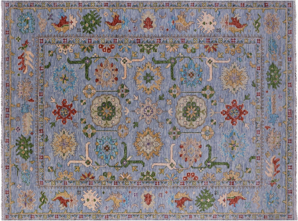 Turkish Oushak Handmade Wool Rug - Manhattan Rugs