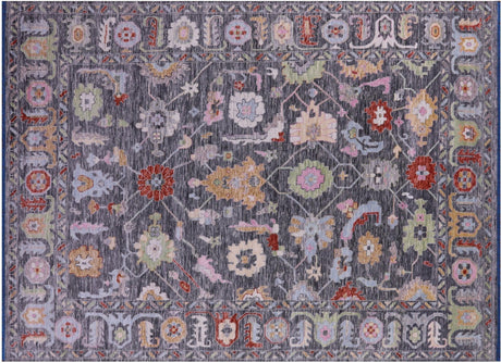 Turkish Oushak Handmade Wool Rug - Manhattan Rugs