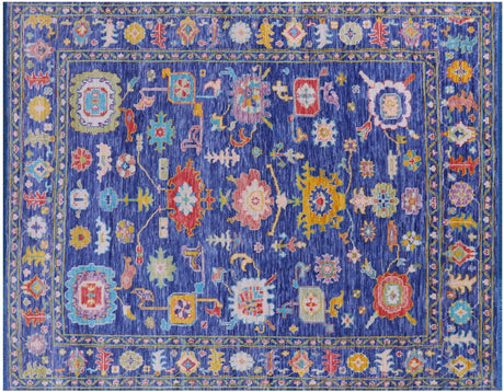 Turkish Oushak Hand-Knotted Rug - Manhattan Rugs