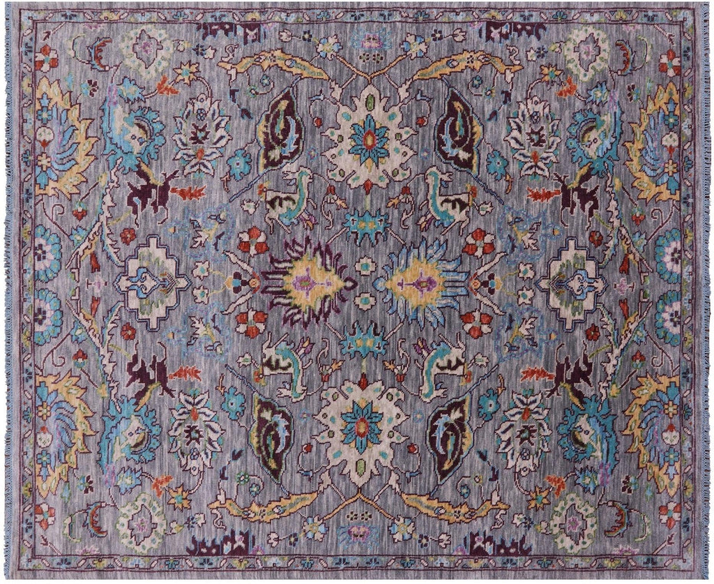 Turkish Oushak Handmade Wool Rug - Manhattan Rugs