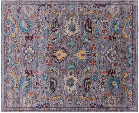Turkish Oushak Handmade Wool Rug - Manhattan Rugs