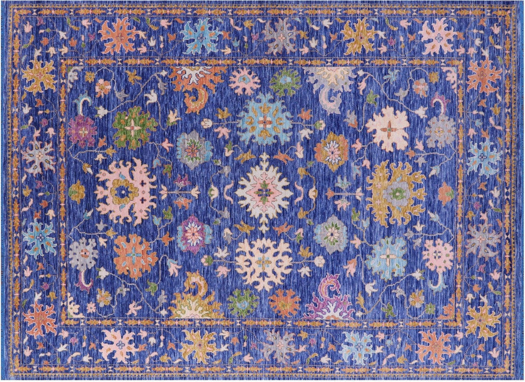 Handmade Turkish Oushak Wool Rug - Manhattan Rugs