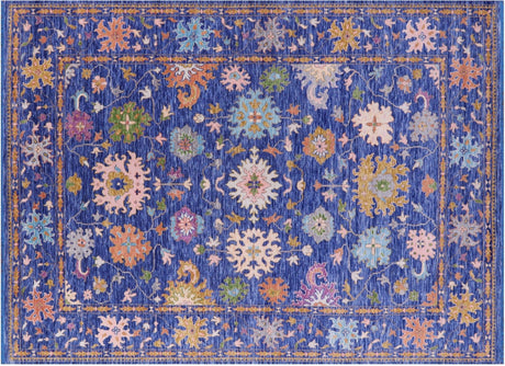 Handmade Turkish Oushak Wool Rug - Manhattan Rugs