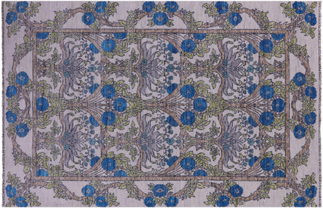 Handmade William Morris Wool Rug - Manhattan Rugs