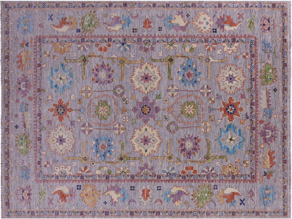 Turkish Oushak Hand Knotted Wool Rug - Manhattan Rugs