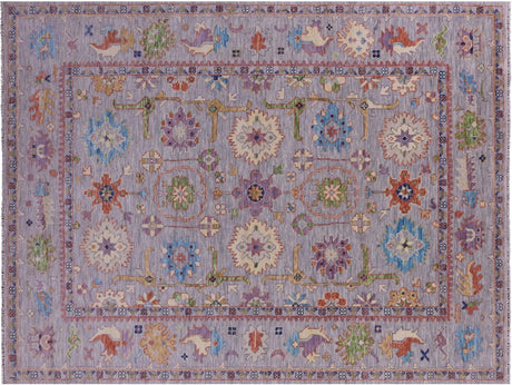 Turkish Oushak Hand Knotted Wool Rug - Manhattan Rugs