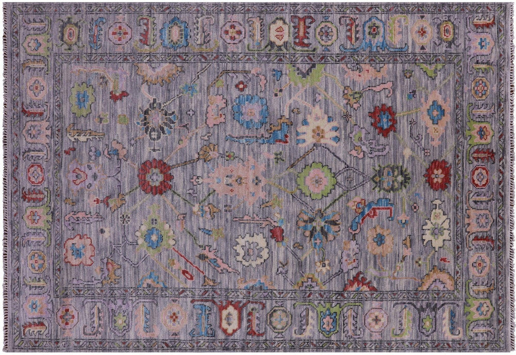 Turkish Oushak Handmade Wool Rug - Manhattan Rugs