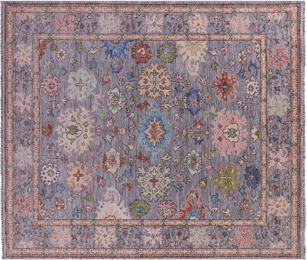 Turkish Oushak Handmade Wool Rug - Manhattan Rugs