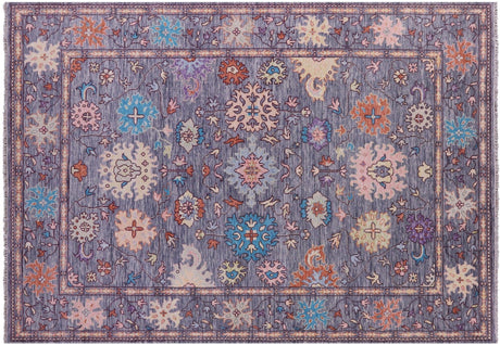 Turkish Oushak Handmade Wool Rug - Manhattan Rugs