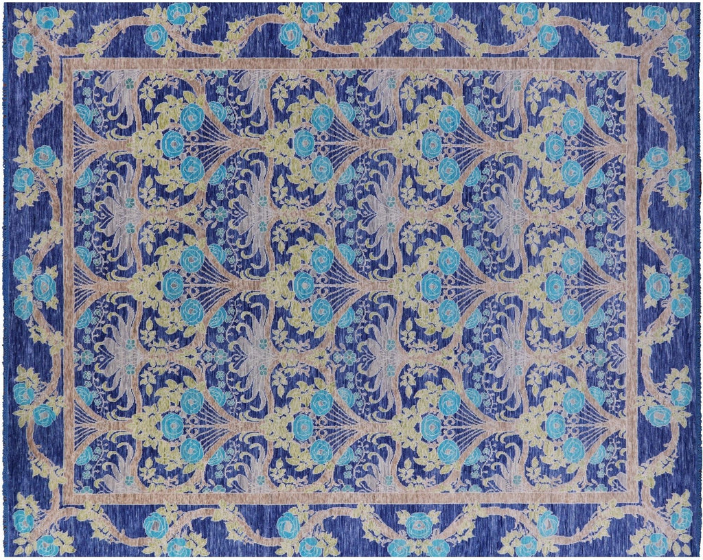 Handmade William Morris Wool Rug - Manhattan Rugs