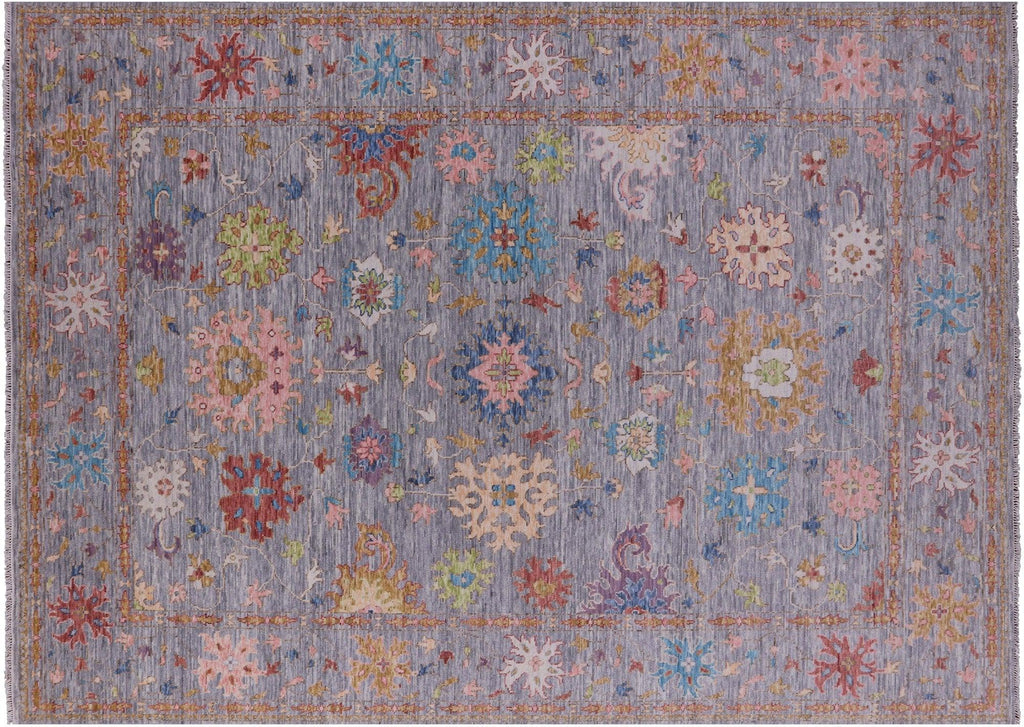 Hand-Knotted Turkish Oushak Rug - Manhattan Rugs