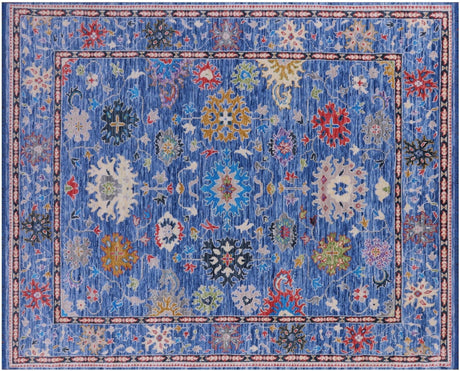 Hand Knotted Turkish Oushak Wool Rug - Manhattan Rugs