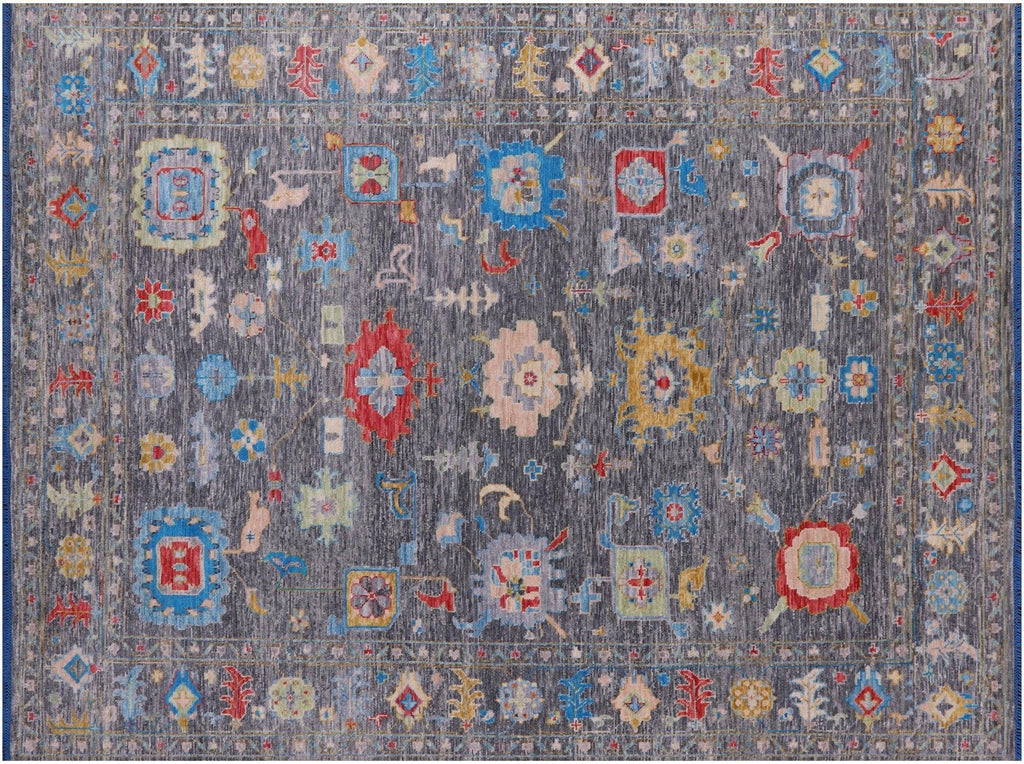Oushak Hand Knotted Wool Rug - Manhattan Rugs