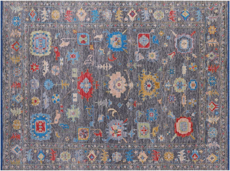 Oushak Hand Knotted Wool Rug - Manhattan Rugs