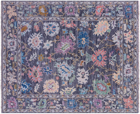 Turkish Oushak Hand-Knotted Wool Rug - Manhattan Rugs