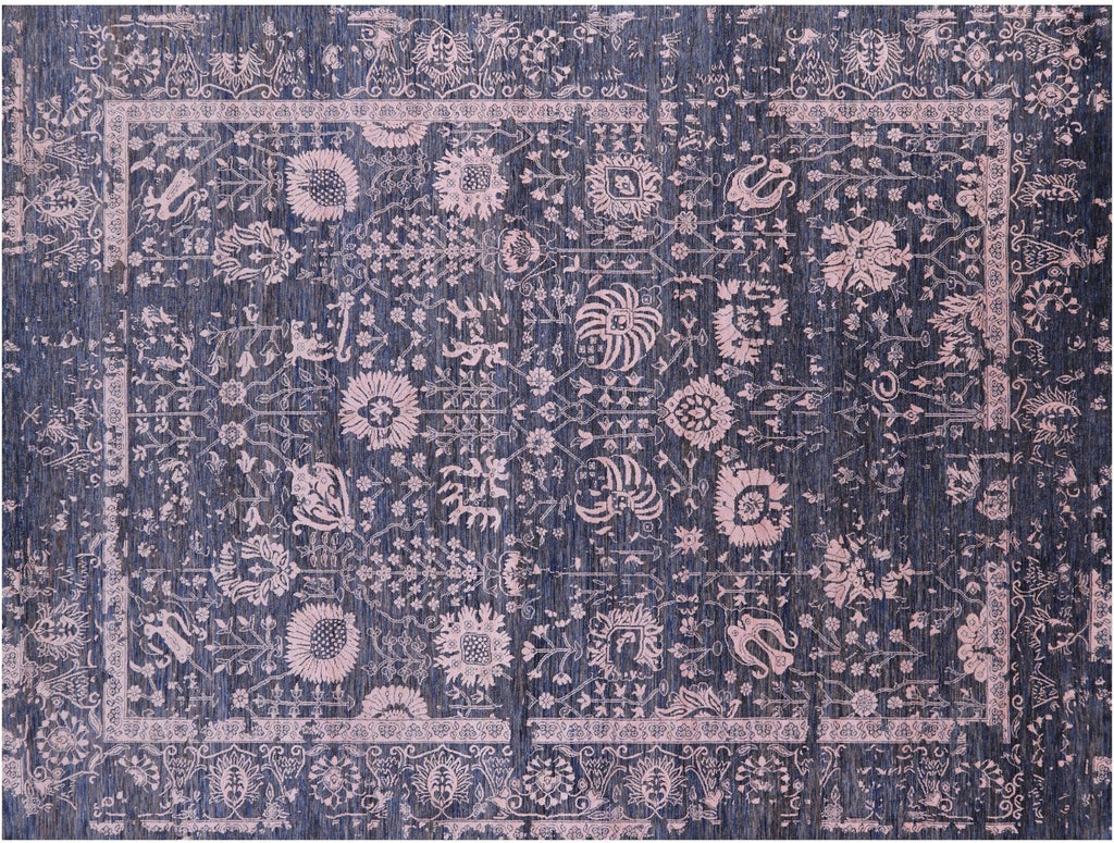 Persian Tabriz Wool & Silk Handmade Rug - Manhattan Rugs