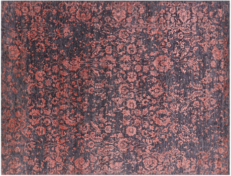 Persian Tabriz Hand Knotted Wool & Silk Rug - Manhattan Rugs