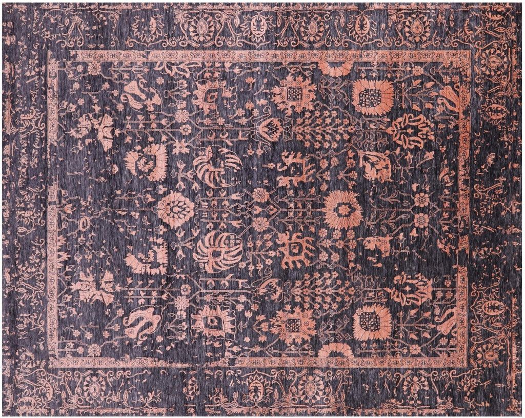 Persian Tabriz Wool & Silk Handmade Rug - Manhattan Rugs