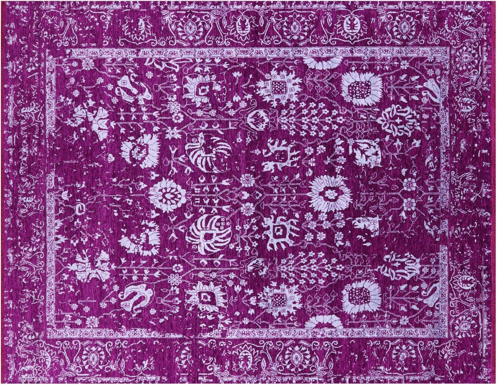 Handmade Persian Tabriz Wool & Silk Rug - Manhattan Rugs