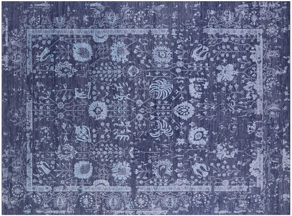 Persian Tabriz Handmade Wool & Silk Rug - Manhattan Rugs