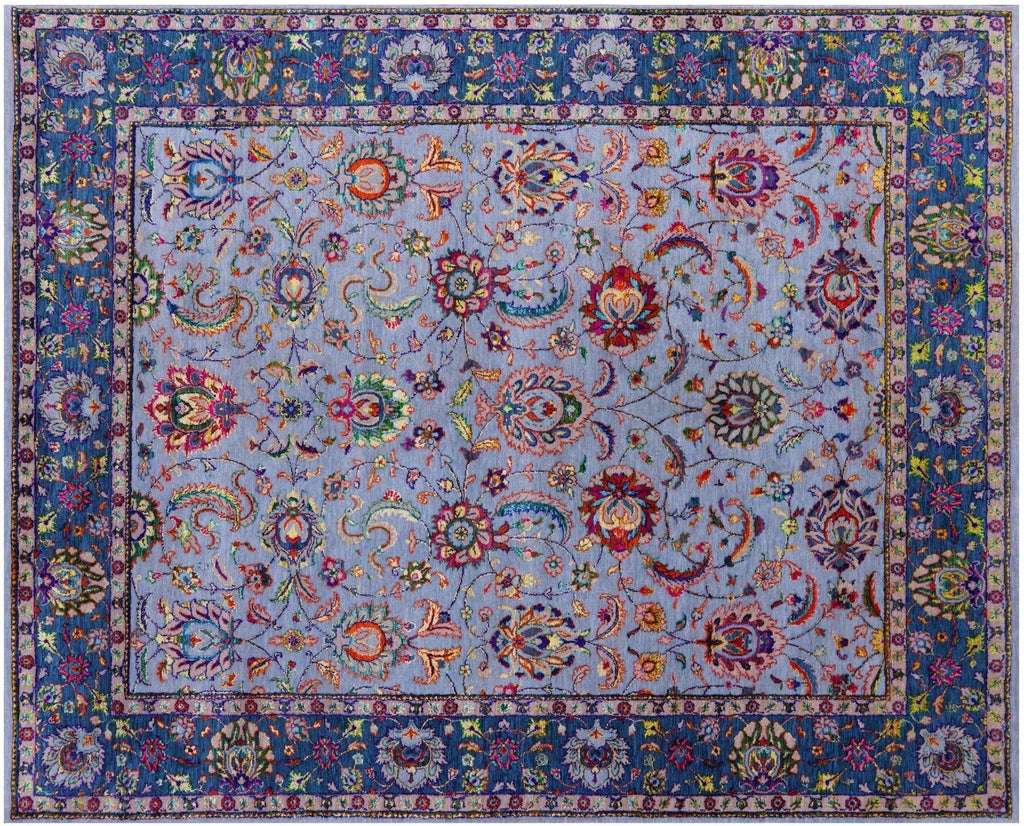 Wool & Silk Handmade Persian Tabriz Rug - Manhattan Rugs