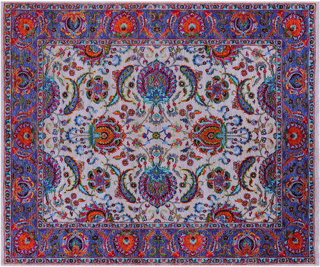 Persian Tabriz Handmade Wool & Silk Rug - Manhattan Rugs