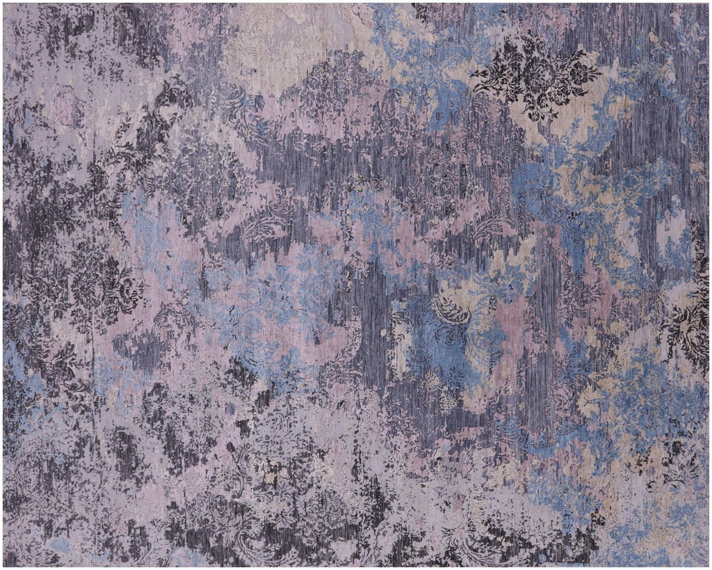 Modern Handmade Wool & Silk Rug - Manhattan Rugs