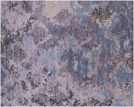 Modern Handmade Wool & Silk Rug - Manhattan Rugs