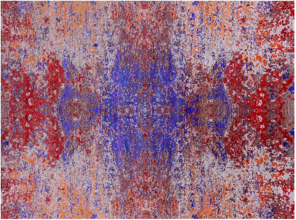 Wool & Silk Handmade Modern Rug - Manhattan Rugs