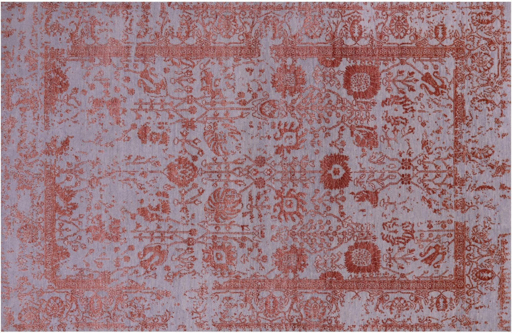 Persian Tabriz Wool & Silk Hand Knotted Rug - Manhattan Rugs