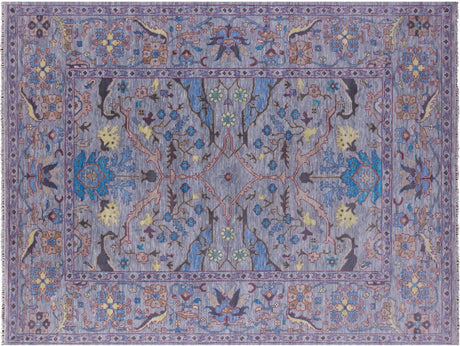 Turkish Oushak Hand-Knotted Wool Rug - Manhattan Rugs