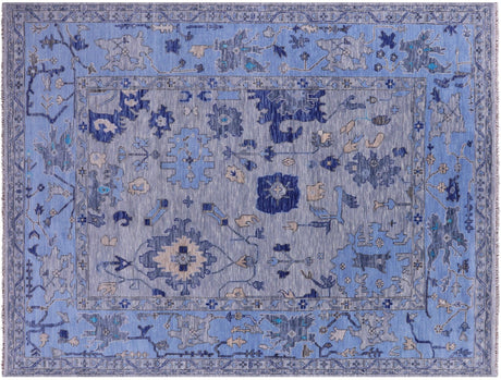 Turkish Oushak Hand-Knotted Wool Rug - Manhattan Rugs