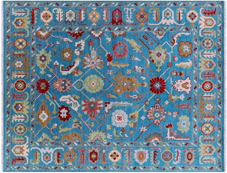 Handmade Turkish Oushak Wool Rug - Manhattan Rugs