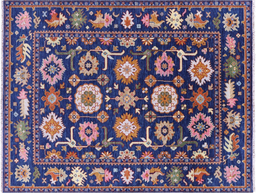 Turkish Oushak Handmade Wool Rug - Manhattan Rugs