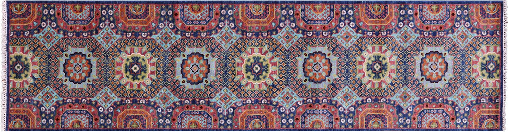 Mamluk Hand-Knotted Wool Runner Rug - Manhattan Rugs
