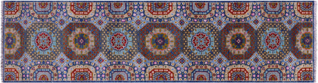 Mamluk Handmade Wool Runner Rug - Manhattan Rugs