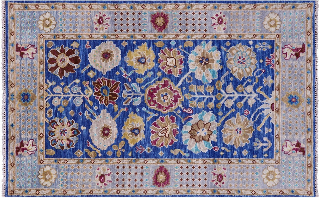 Hand Knotted Turkish Oushak Wool Rug - Manhattan Rugs