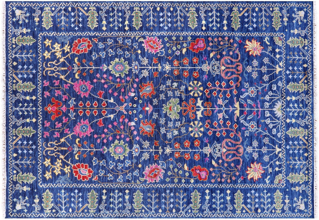 Hand Knotted Turkish Oushak Rug - Manhattan Rugs